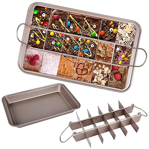 Heavy Duty Brownies Tray 8 Cavity Non-Stick Baking mold