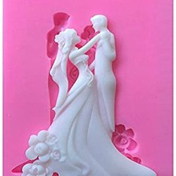 Couple Fondant Silicone Mold