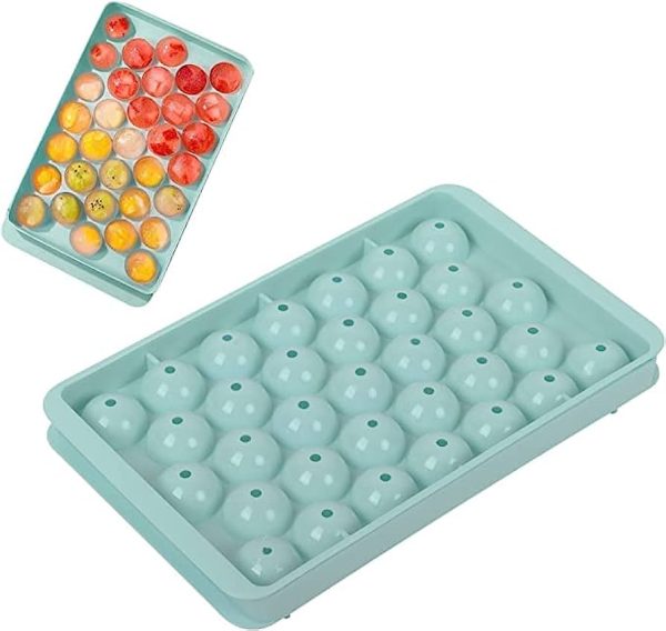 Round Ice Cubes & Lollipop 18 cavity Tray
