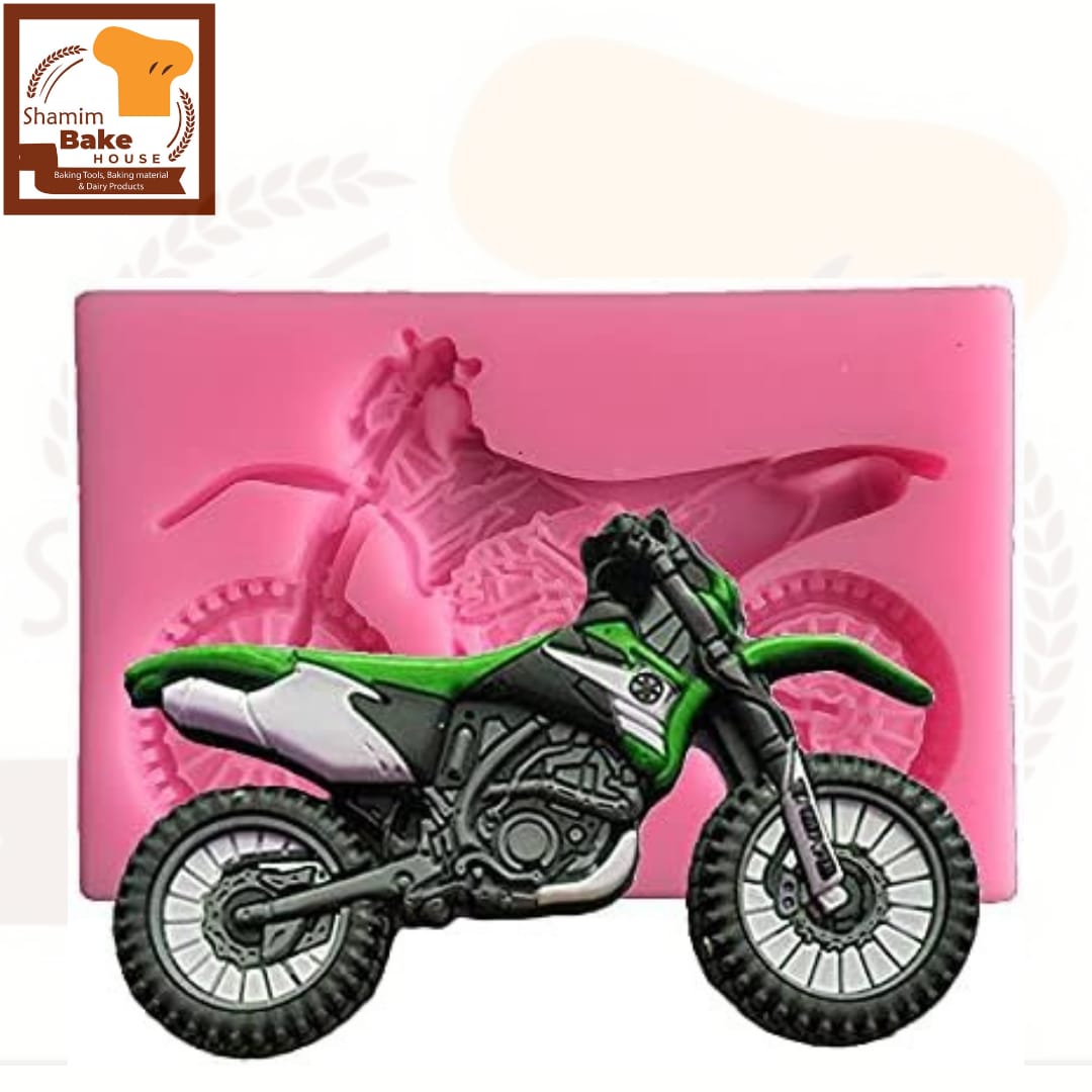Silicone Bike Fondant Mold
