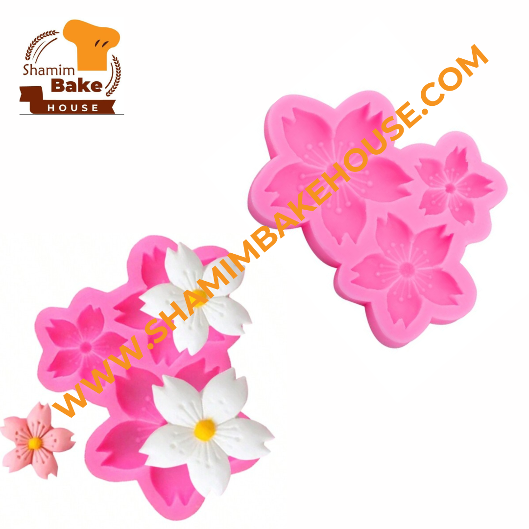 Silicone Cherry Blossom Flower Mold