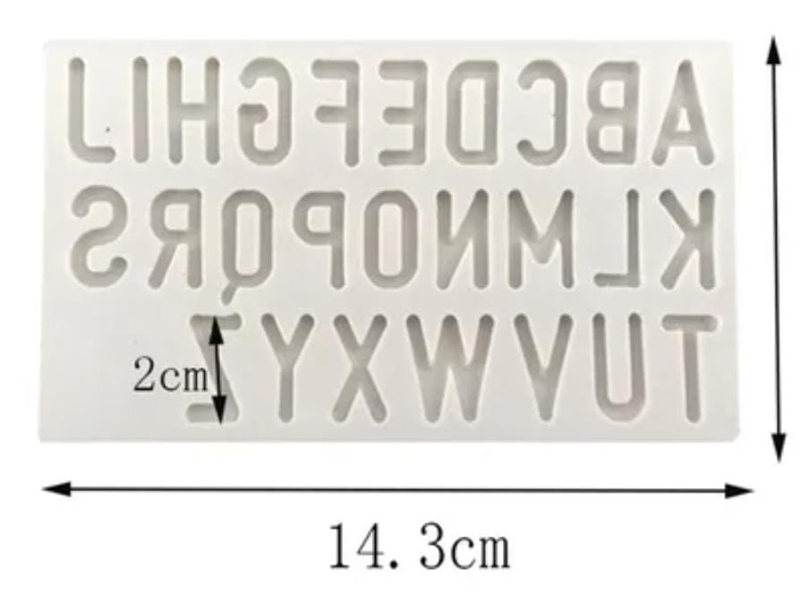 Silicone ABC mould