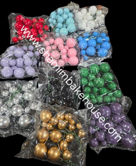 ballsall Cake Decoration Balls 20pcs (each packet 350)