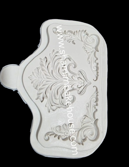 Silicone Fondant Mold (dholki cake)